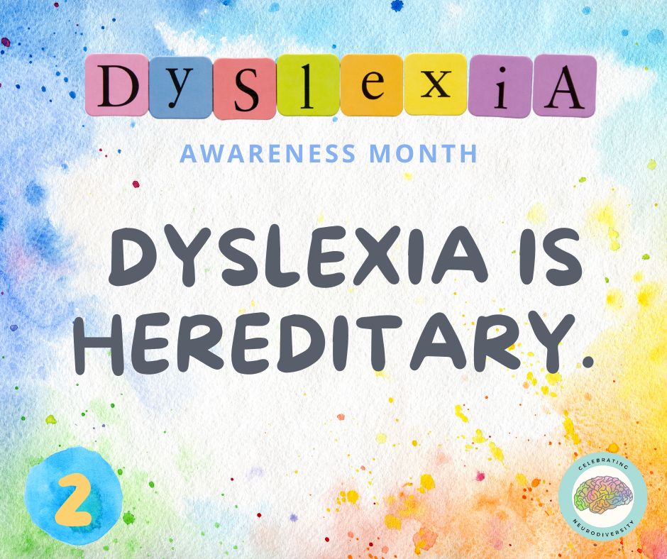 Dyslexia is hereditary