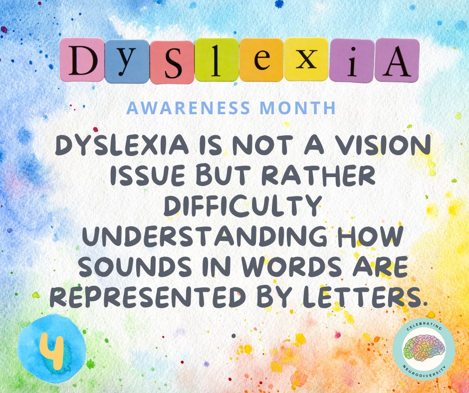Dyslexia is not a vision issue