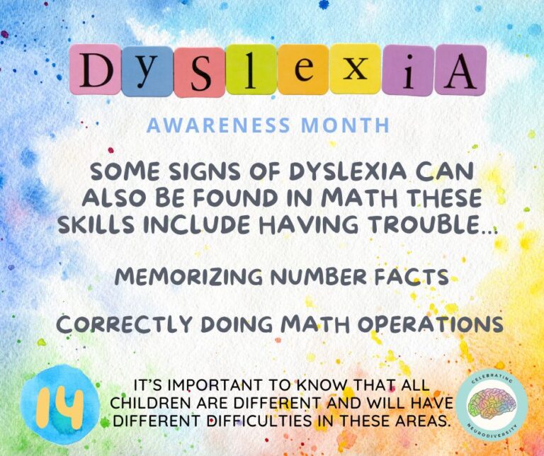 Dyslexia Awareness Month: 31 Days and 31 Facts - Celebrating Neurodiversity