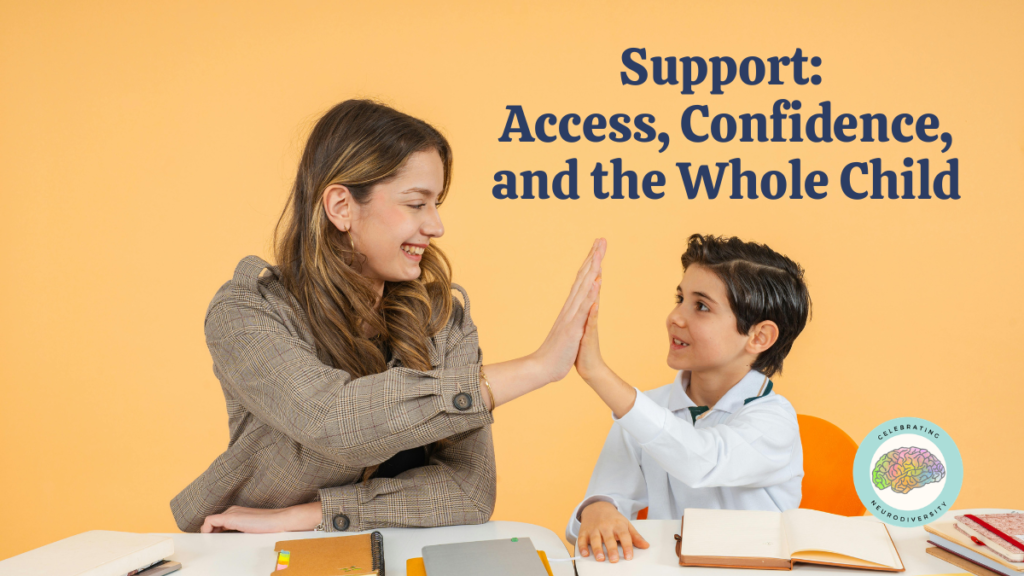 Support- Accommodations and emotional support for students with dyslexia