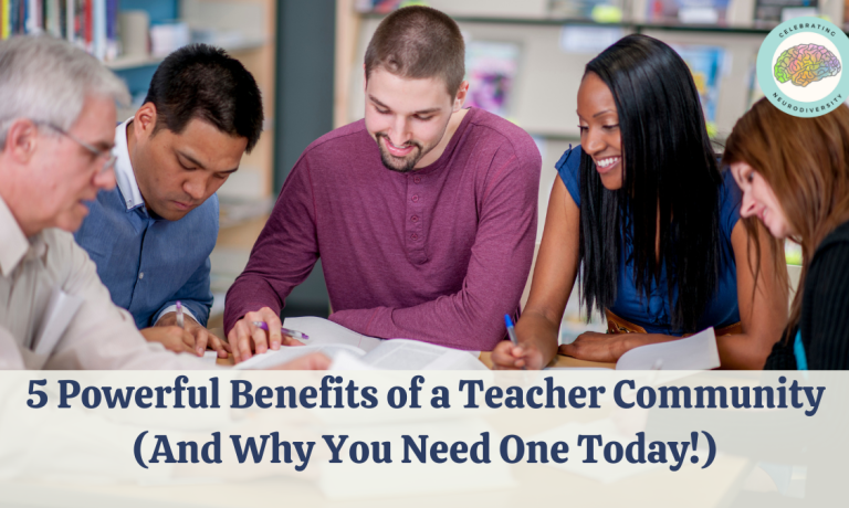 5 Powerful benefits of a teacher community and why you need one today