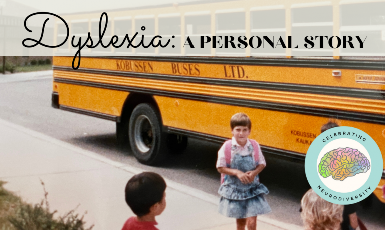 my first day of school, my journey with dyslexia